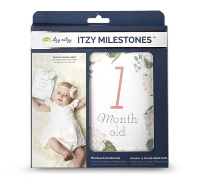 Floral Itzy Moments- Double-Sided Milestone Cards