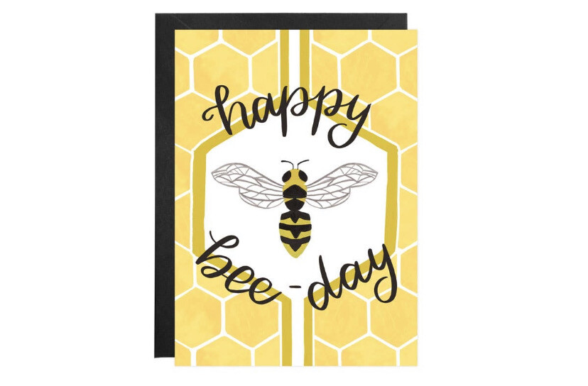 Happy Bee Day- Birthday Card