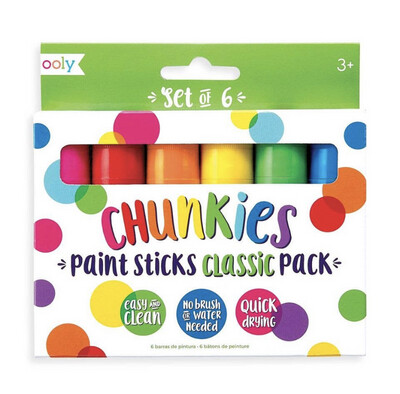 Chunkies Paint Sticks- Set of 6