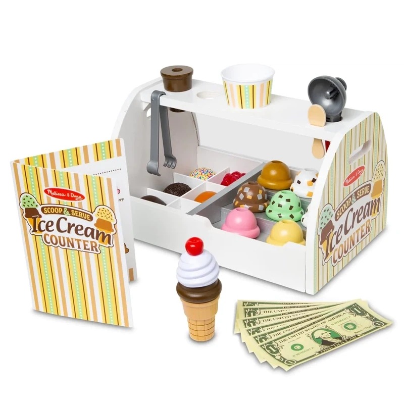 Scoop &amp; Serve Ice Cream Counter