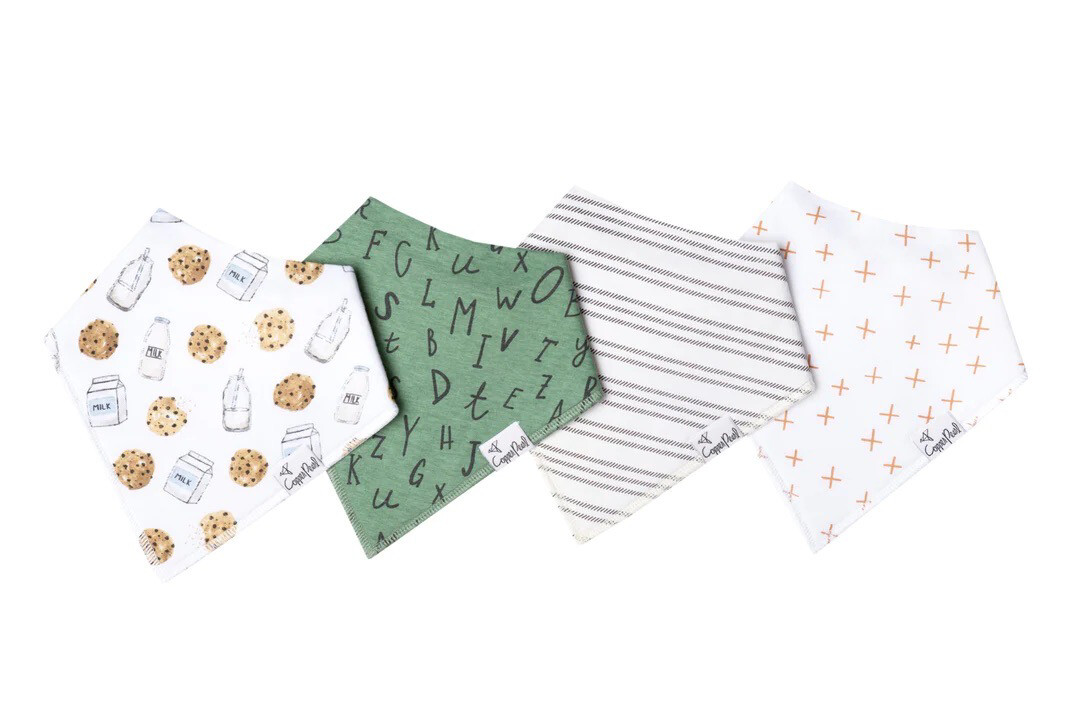 Copper Pearl &quot;Chip&quot; Bandana Bib Set