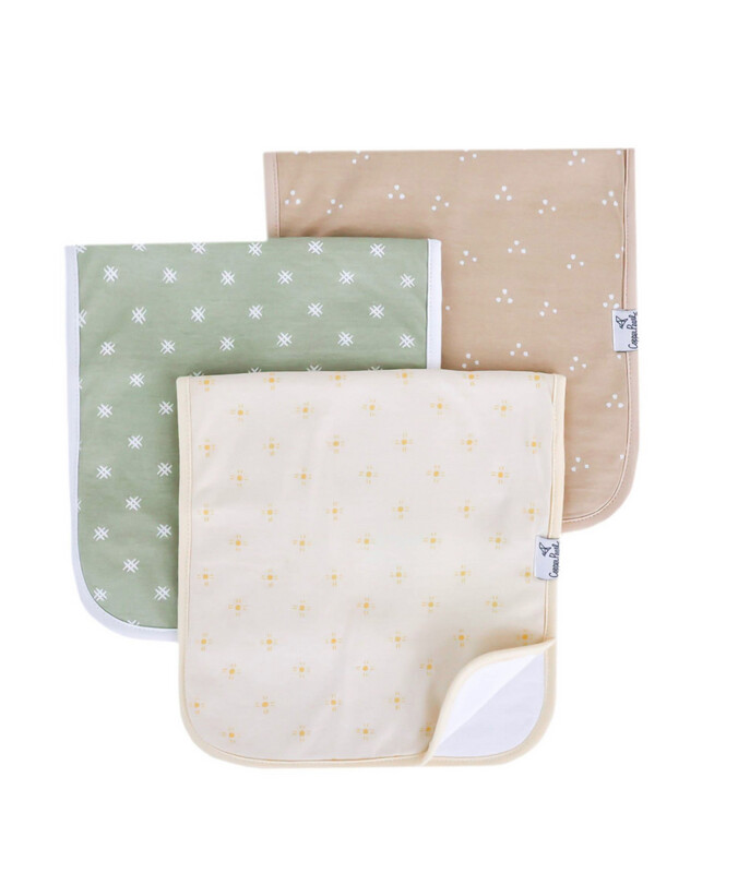Copper Pearl &quot;Santa Fe&quot; Burp Cloth Set