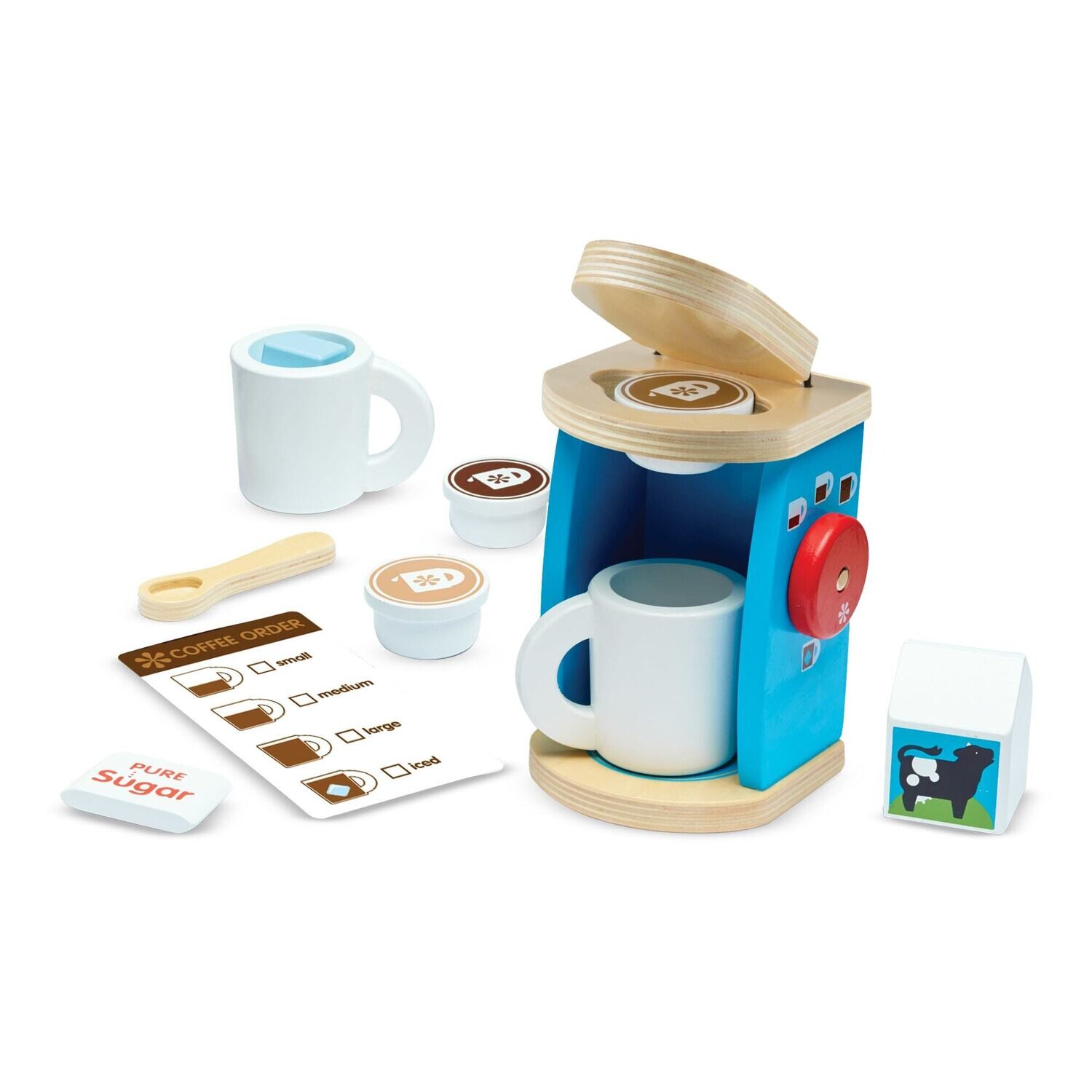 Wooden Brew &amp; Serve Coffee Set