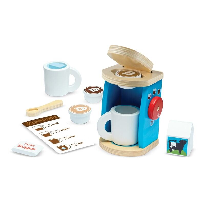Wooden Brew &amp; Serve Coffee Set