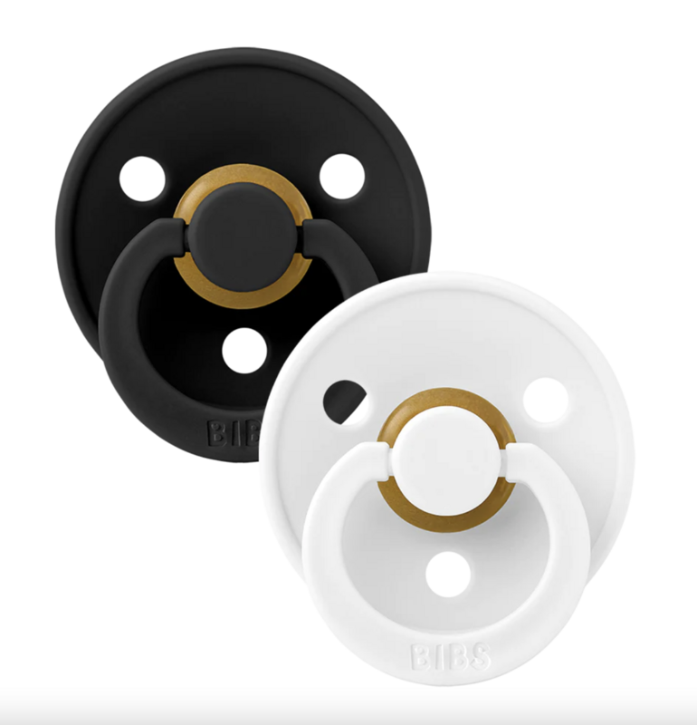 Bibs Color 2-pack - Black/White