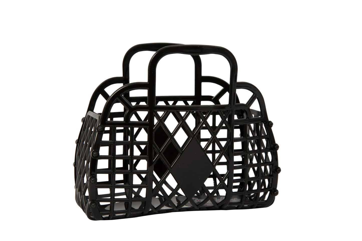 Sun Jellies Mini Retro Basket - Black