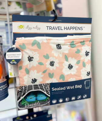 Travel Happens Sealed Wet Bag