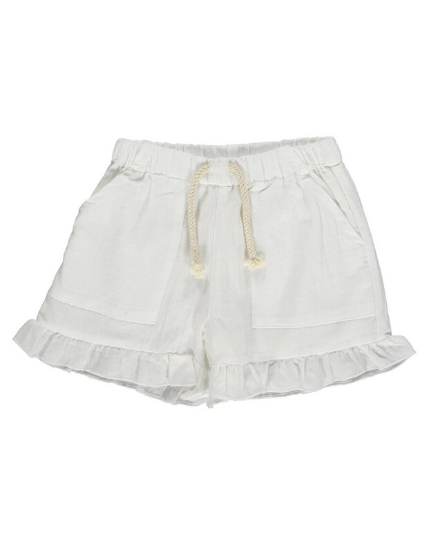 Brynlee Shorts- Ivory