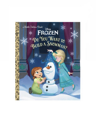 Disney&#39;s Frozen Do You Want to Build a Snowman Little Golden Book