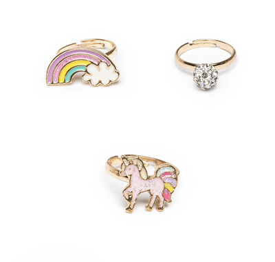Boutique Unicorn Rainbow Rings