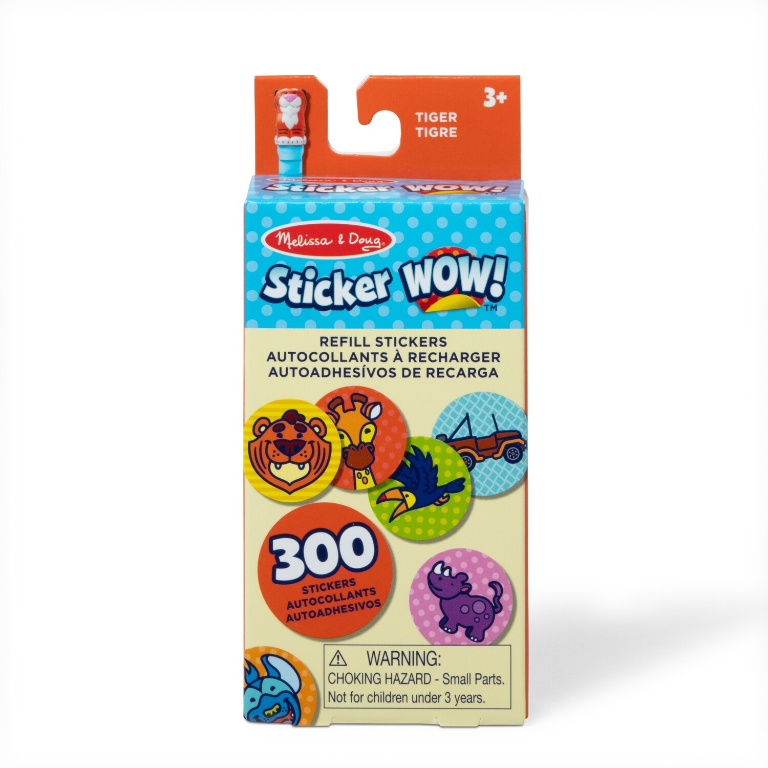 Sticker Wow! Refill Stickers-Tiger