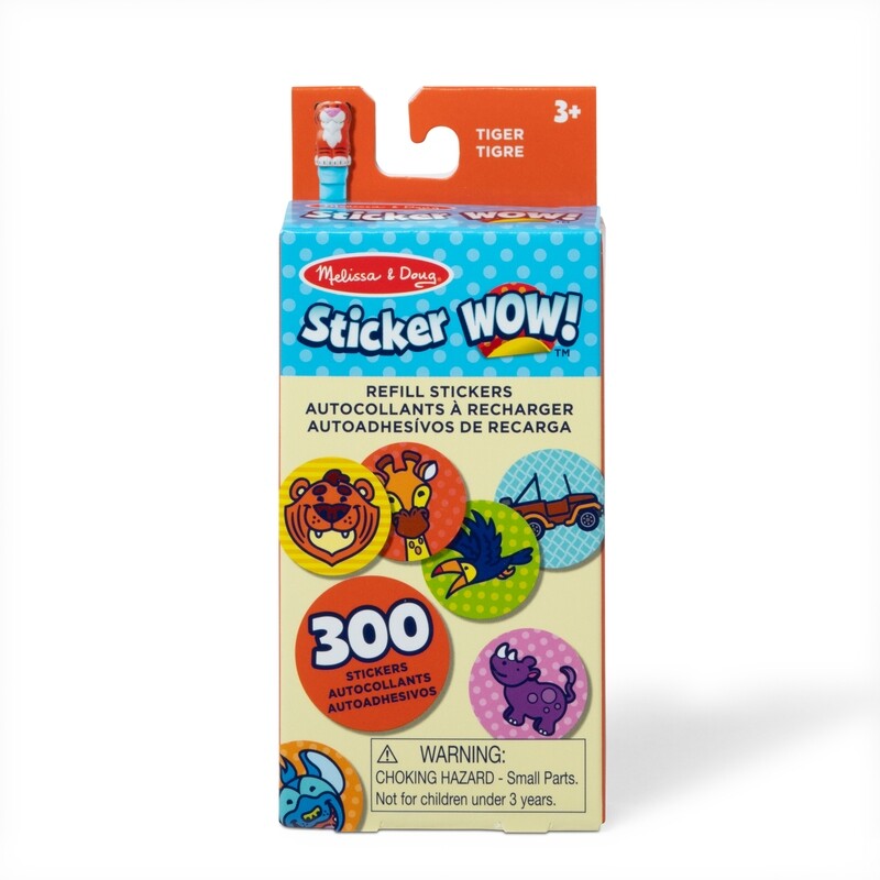 Sticker Wow! Refill Stickers-Tiger