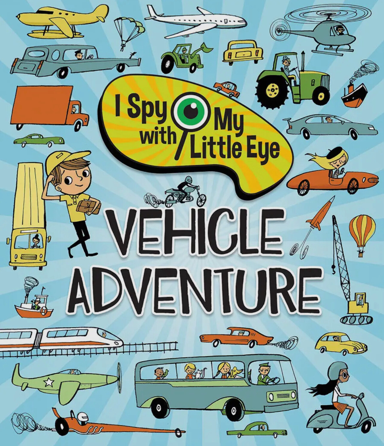 Vehicle Adventure I Spy Book