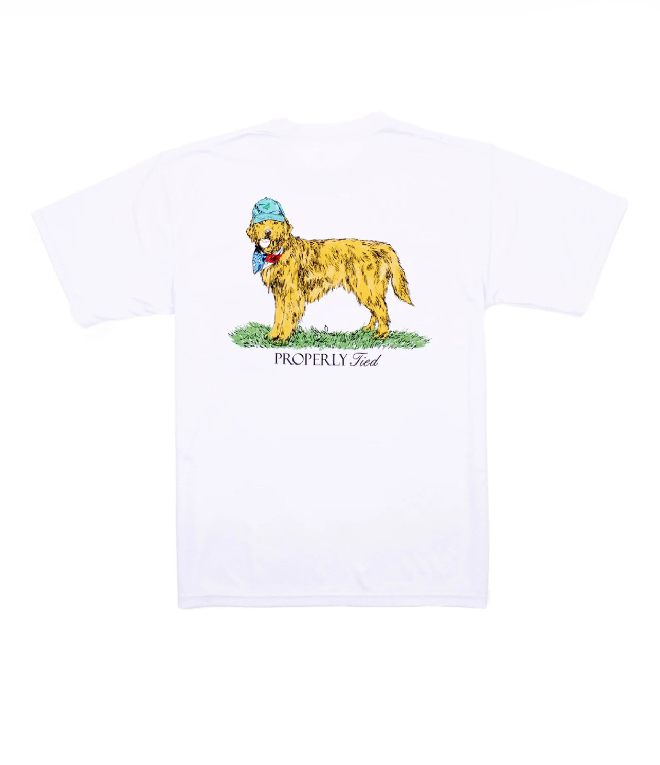 Properly Tied American Pup S/S Performance Tee