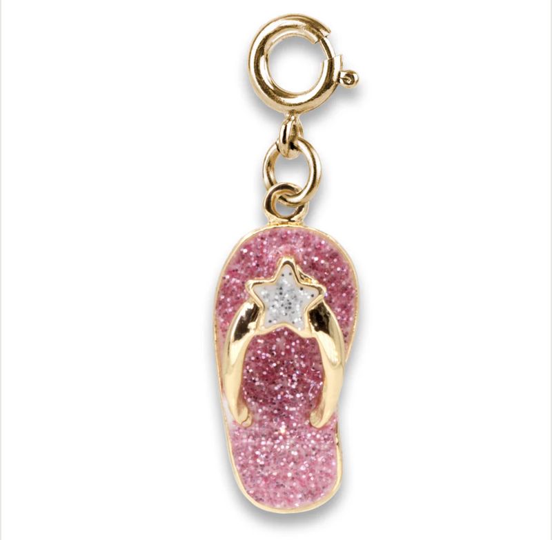 Charm it! Glitter Flip Flop Charm