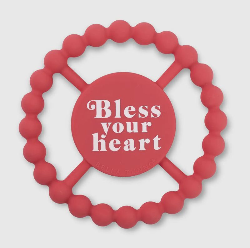 Bless Your Heart Happy Teether