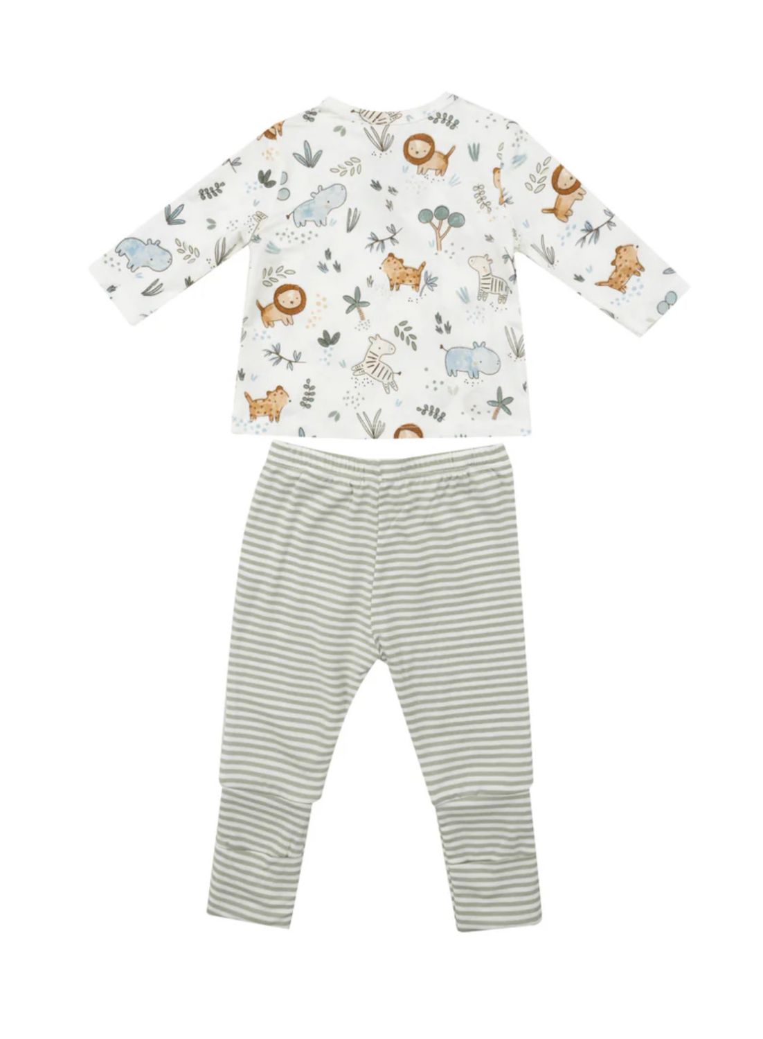 Delicate Safari-TMH Set w/ Roll Over Cuff Pant