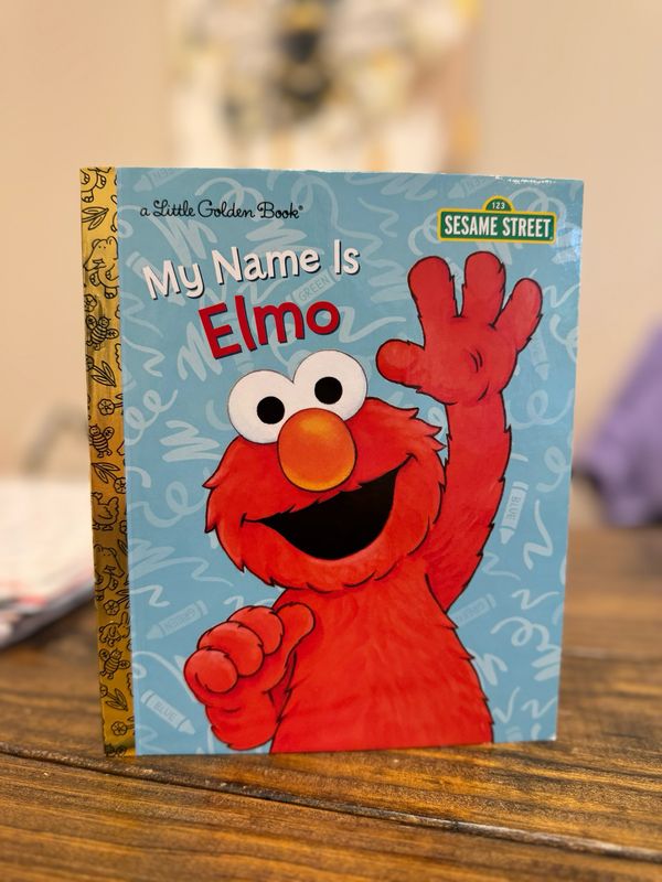 My Name Is Elmo (Sesame Street) (Little Golden Book) by Constance Allen