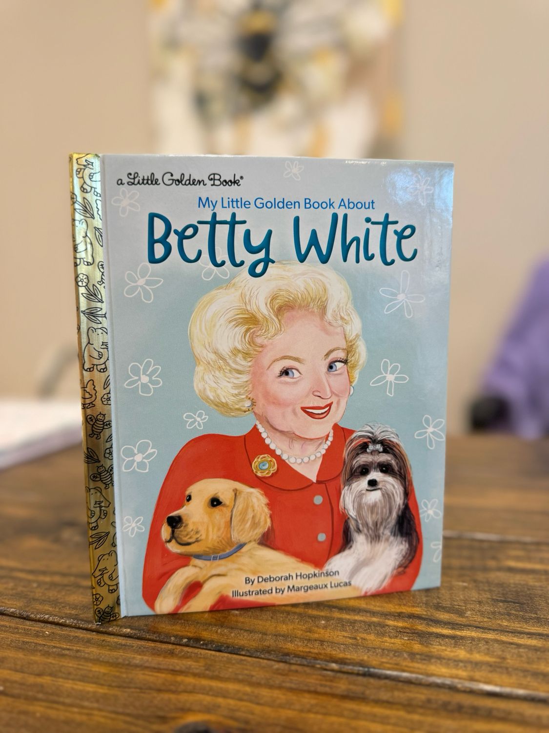 My Little Golden Book About Betty White by Deborah Hopkinson
