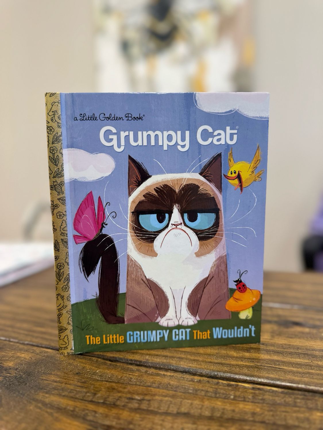The Little Grumpy Cat that Wouldn&#39;t (Grumpy Cat) (Little Golden Book) by Golden Books