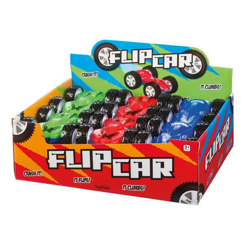 Friction Pull-Back Flip Car
