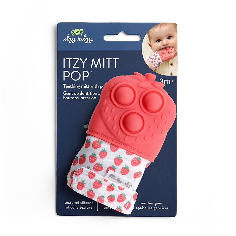 Itzy Mitt Pop- Strawberry