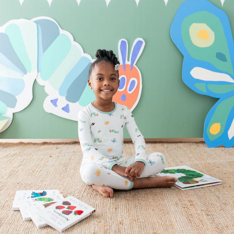Kyte Short Sleeve with Pants PJ Set- The Very Hungry Caterpillar