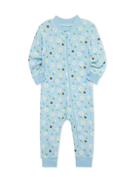 Daisy Bamboo Zip PJ Romper
