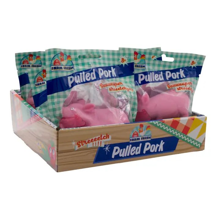 Farm Fresh Pulled Pork Squishy Toy