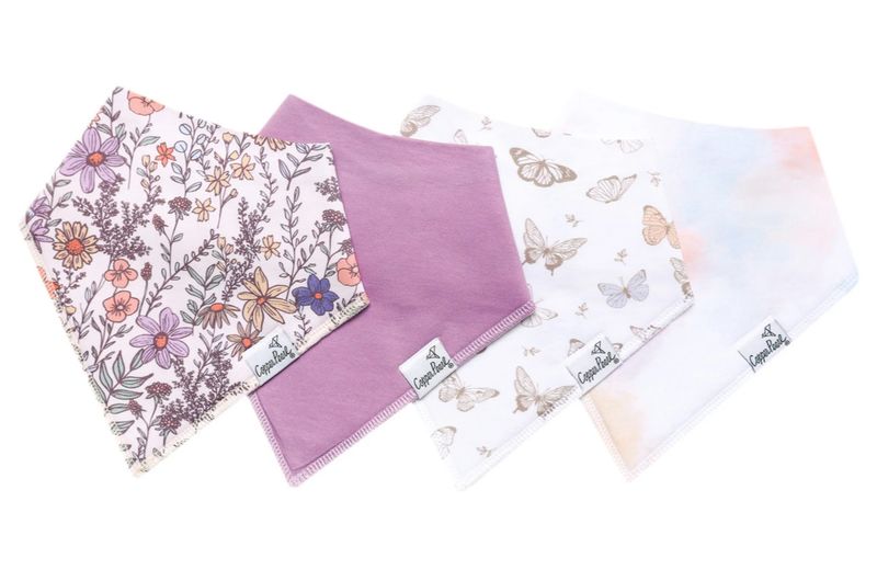 Copper Pearl &quot;Flora&quot; Bandana Bib Set