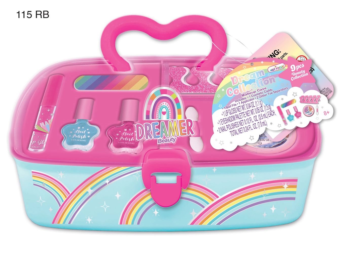 Rainbow Beauty Caboodle
