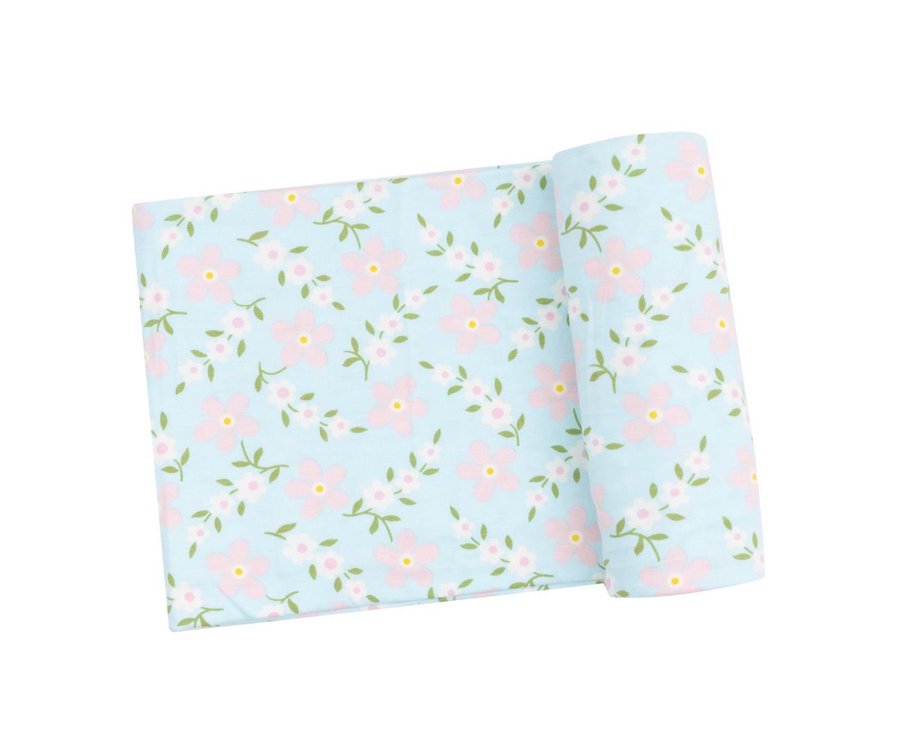 Vintage Daisy Bamboo Swaddle Blanket