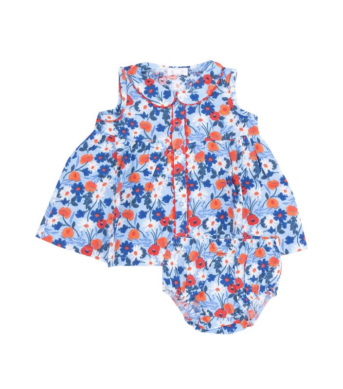 Poppy Days Peter Pan RicRac Collar Dress
