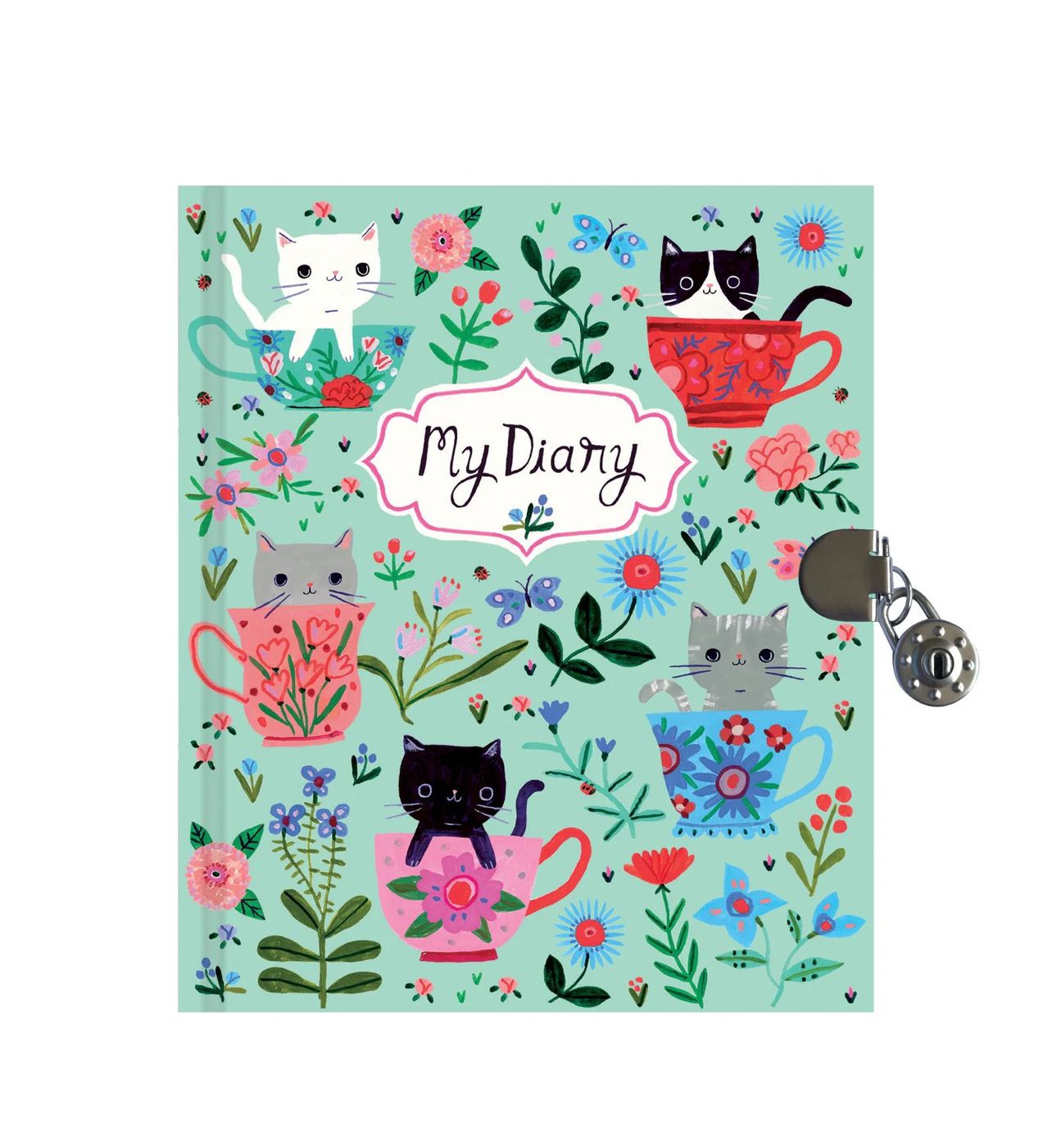 Teacup Kittens Diary with Lock