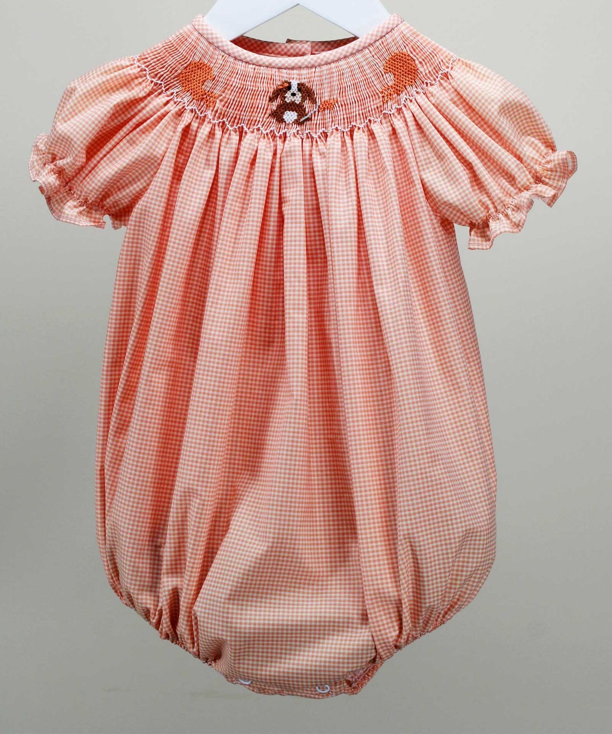 Tennessee Smocked Zoey Gingham Bubble