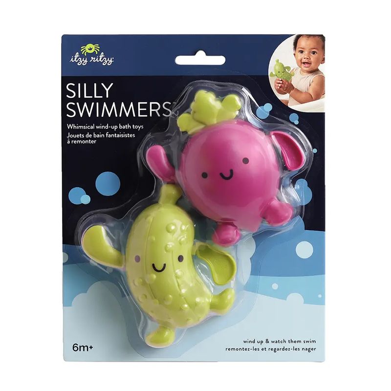Silly Swimmers- Bath + Water Toy