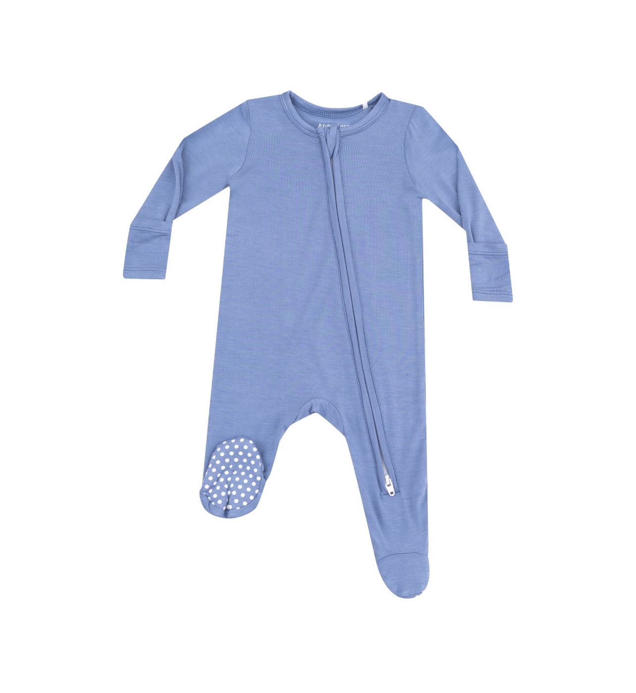 *Bestie Deal* Country Blue 2-Way Zipper Footie