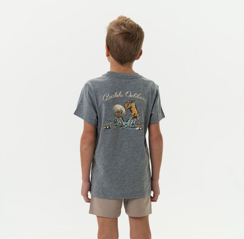 Burlebo Youth Tee- Cowboy Up