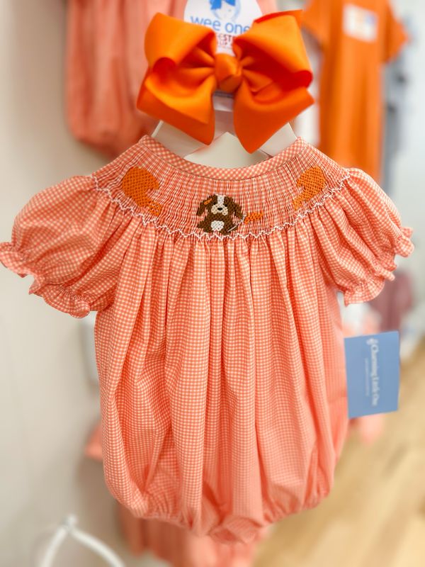 Tennessee Smocked Zoey Gingham Bubble