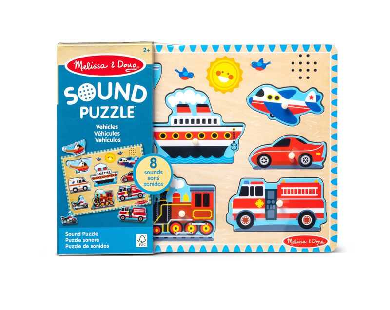 Vehicles Sound Puzzle