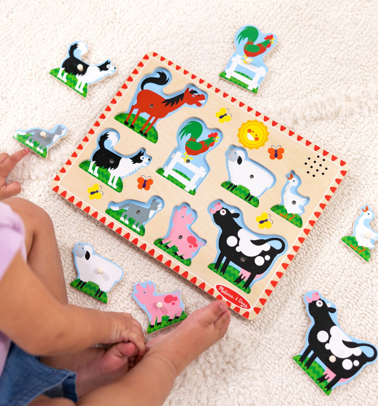 Farm Animals Sound Puzzle