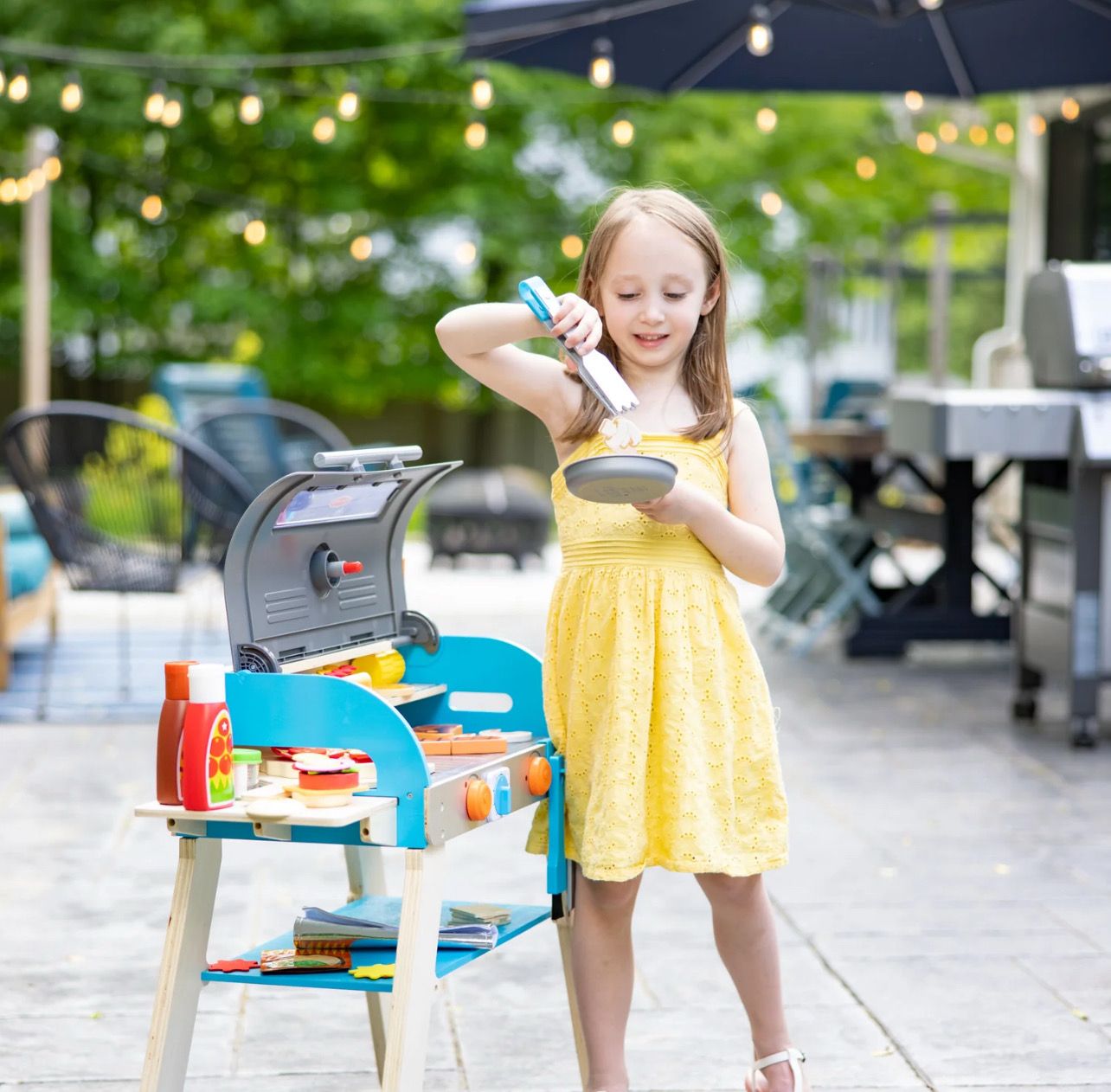 Deluxe Grill &amp; Pizza Oven Play Set