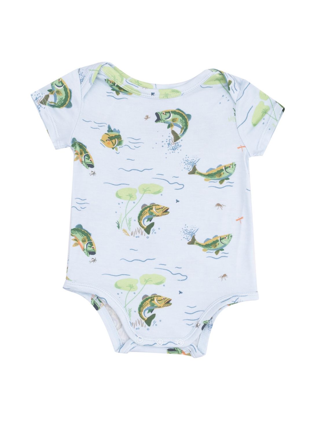 *SALE* Bass Short Sleeve Bamboo Bodysuit