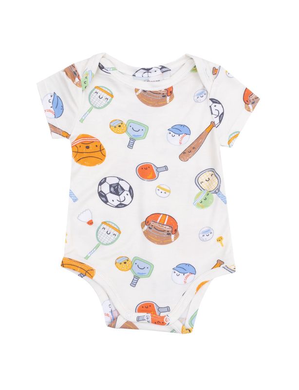 *SALE* Sports Ball Friends Bamboo Bodysuit