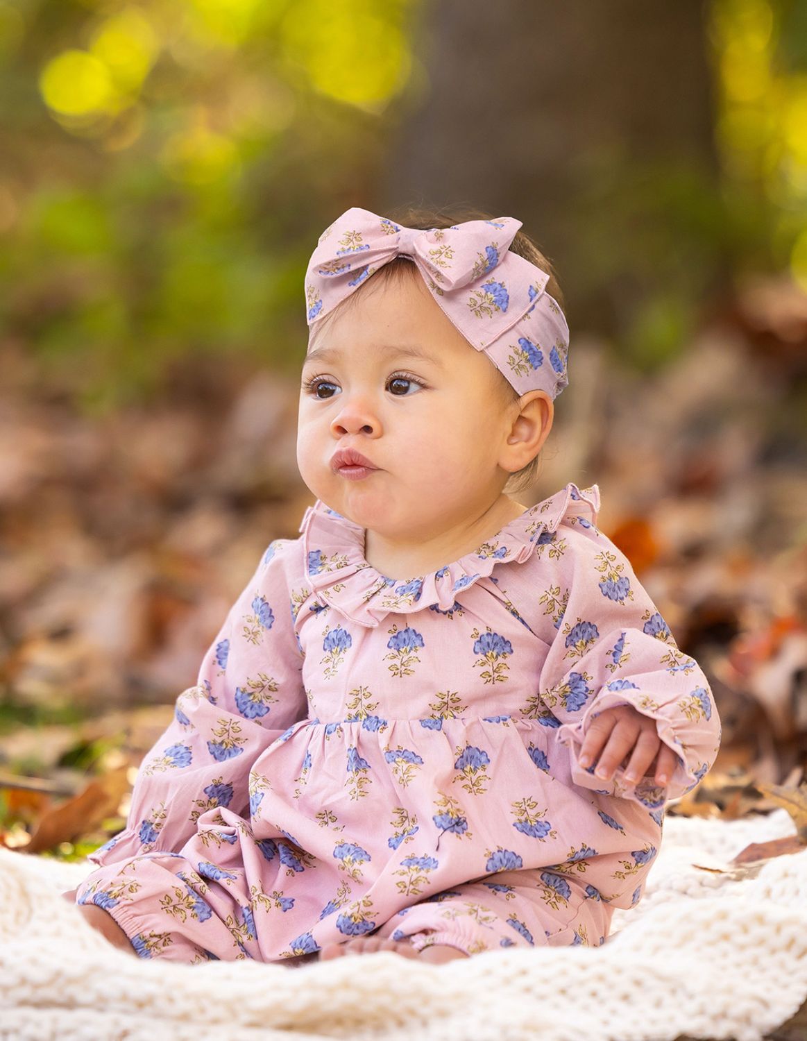 Mabel &amp; Honey Lavender Mae Romper