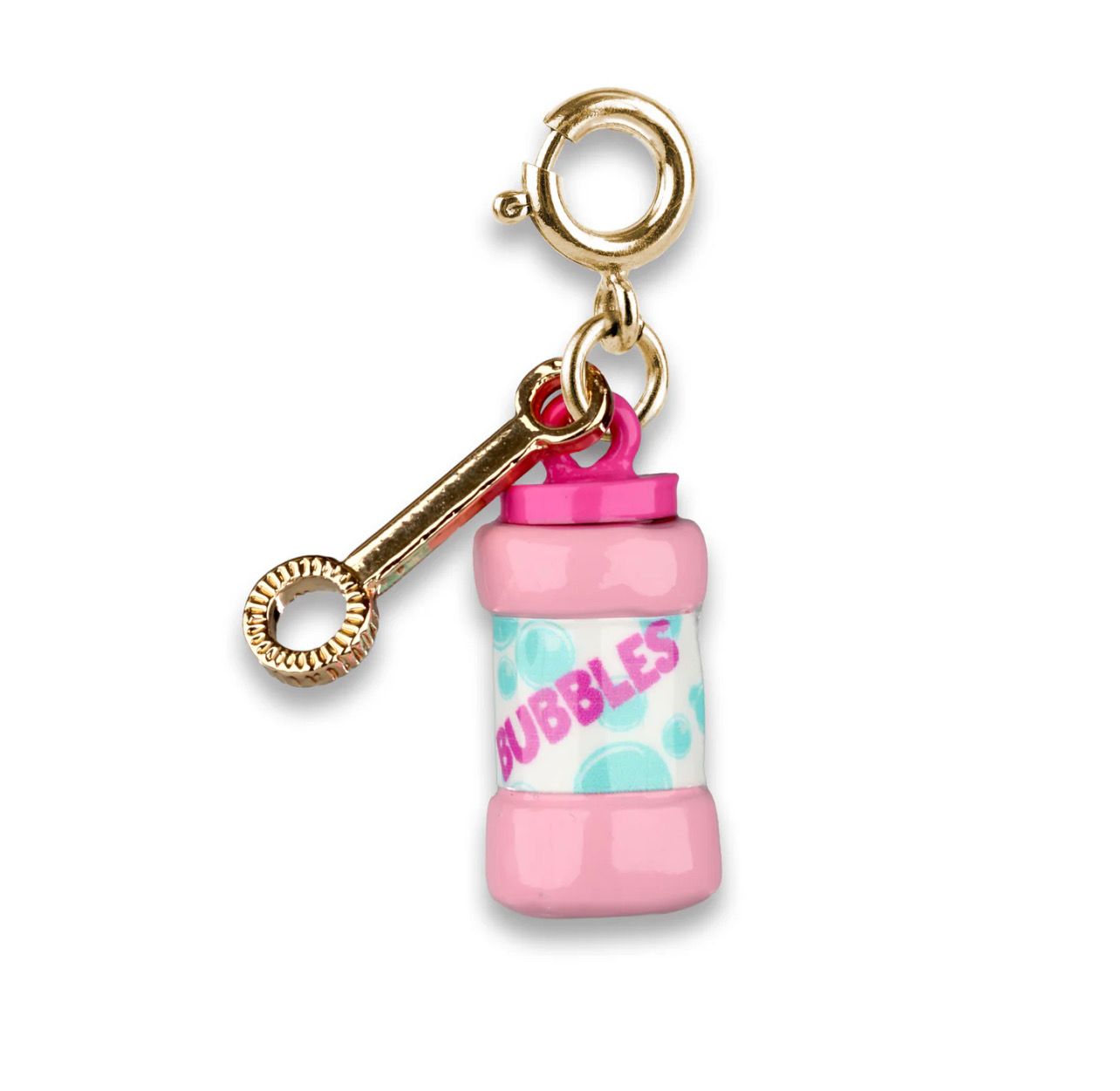 Charm It! Gold Bubbles Charm