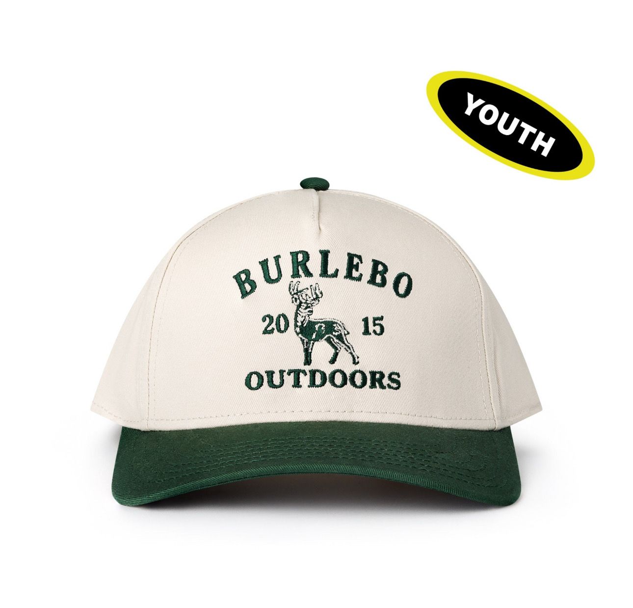 Burlebo Youth Cap- Vintage Whitetail Deer