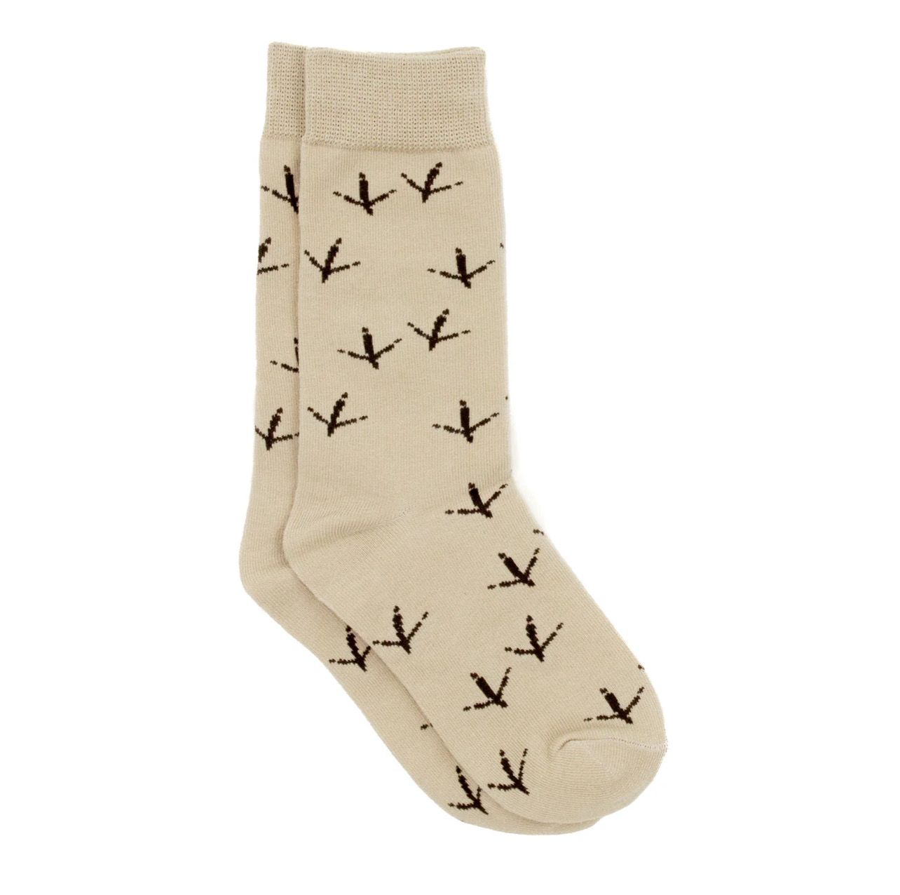 Properly Tied Lucky Duck Socks- Turkey Tracks