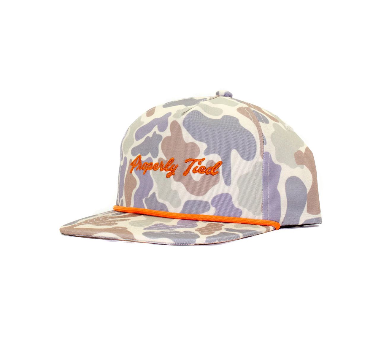 Properly Tied Sportsman Rope Hat- Field Camo