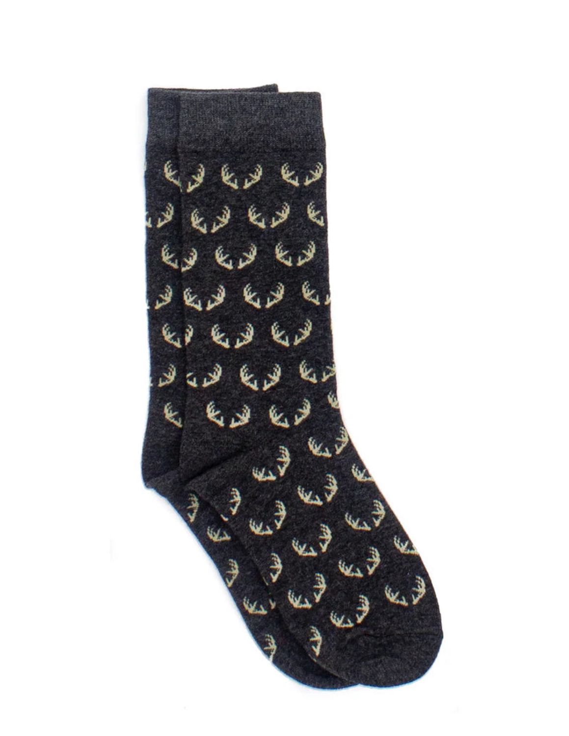 Properly Tied Lucky Duck Socks- Antlers